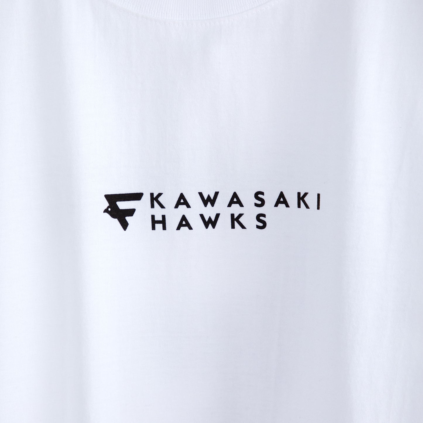KAWASAKI HAWKS LOGO T-shirt WHITE