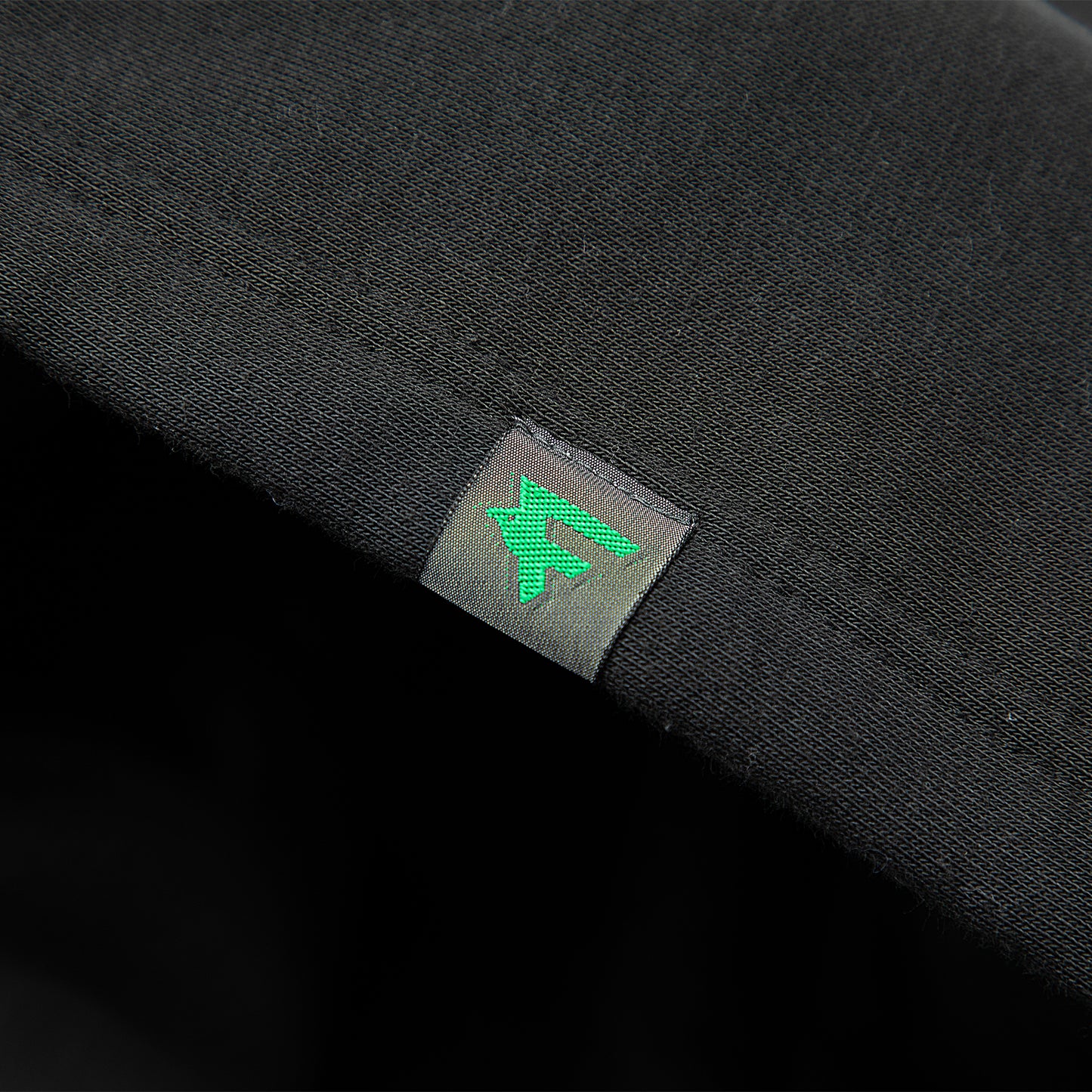 KAWASAKI HAWKS LOGO BIG SWEAT HOODIE - BLACK